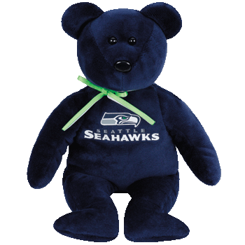 Seattle Seahawks Beanie Bear