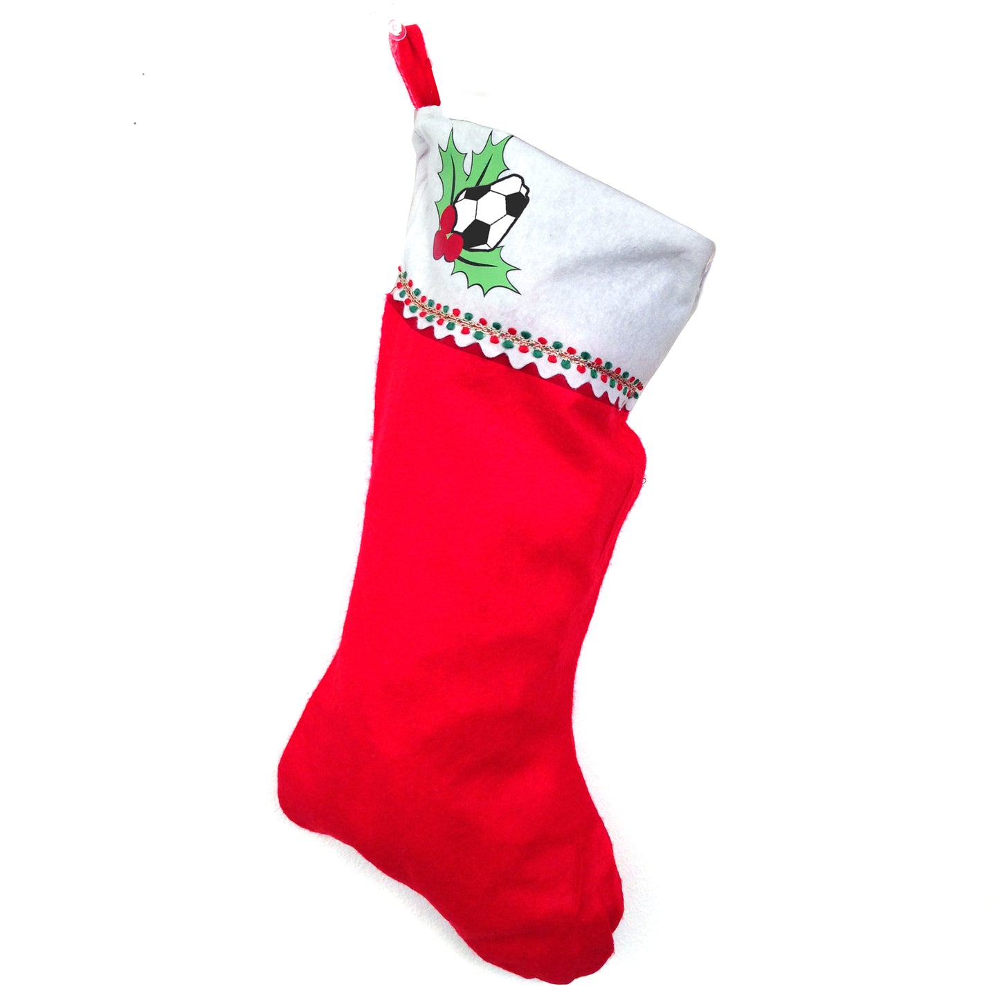 Sports Roses Christmas Stocking - Free with $25 Purchase