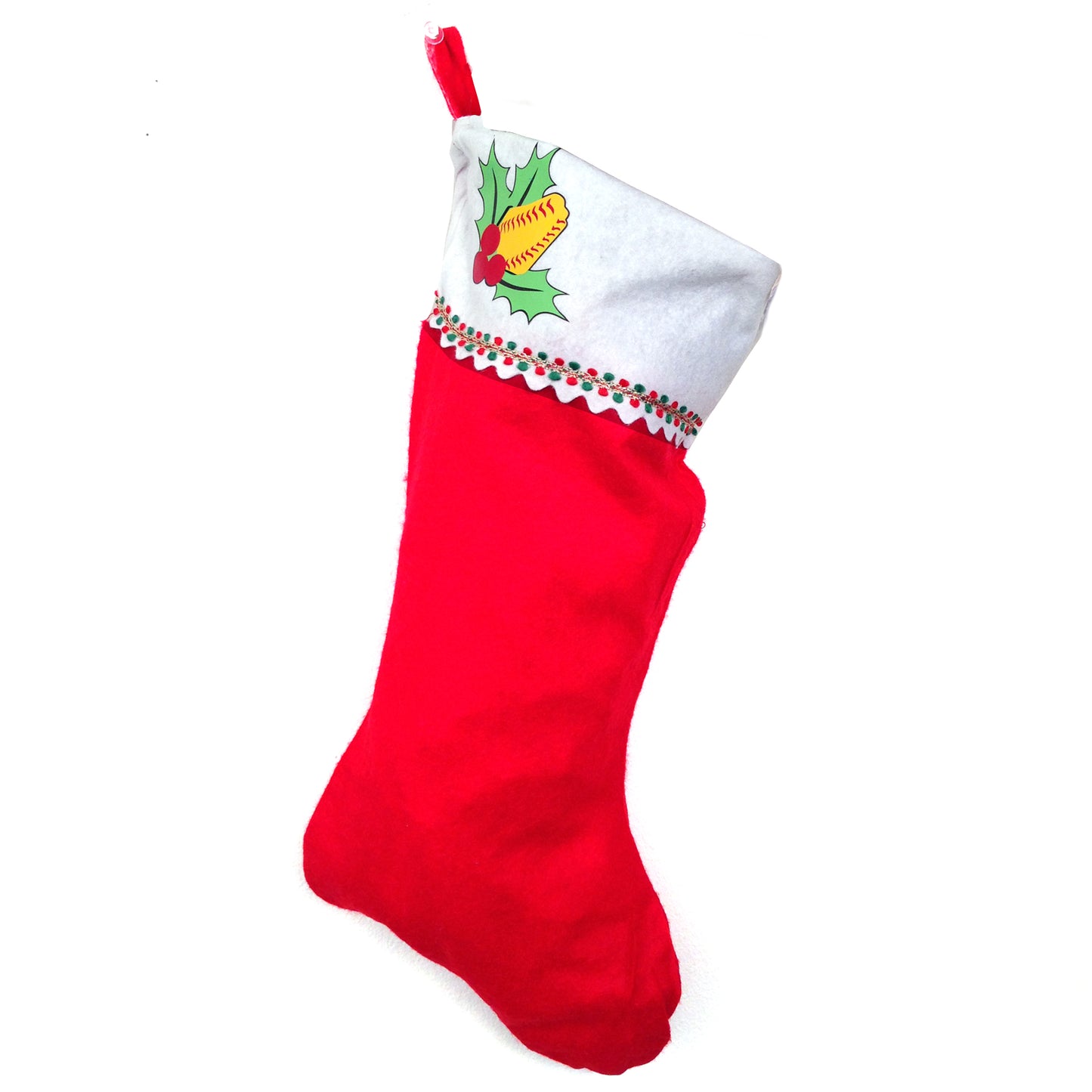 Sports Roses Christmas Stocking - Free with $25 Purchase