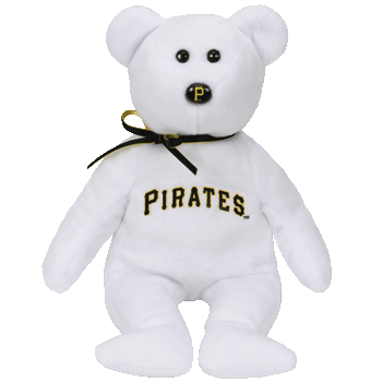 Pittsburgh Pirates Beanie Bear