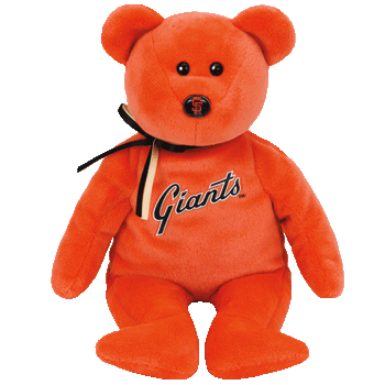 San Francisco Giants Beanie Bear